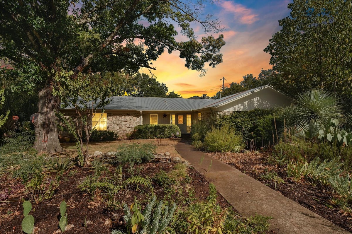 View 1702 Barton Hills Dr in Barton Terrace Sec 03 1702 Barton Hills Dr - front exterior - Luxury home in Barton Terrace Sec 03, Austin, TX