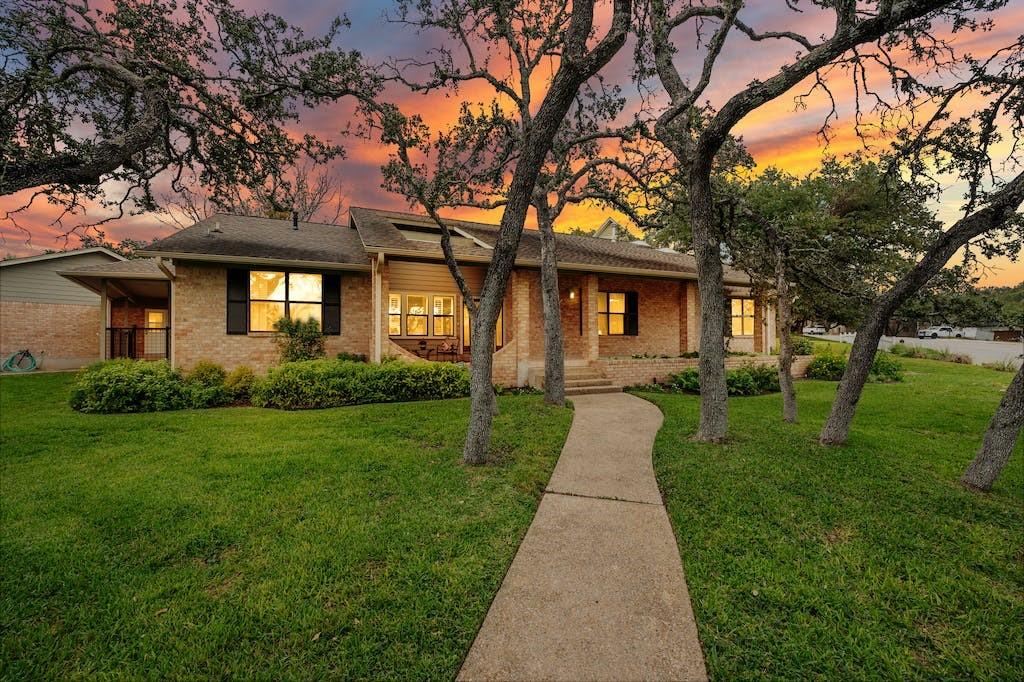View 1702 Bay Hill DR in Hills Lost Creek Sec 05 1702 Bay Hill DR - front exterior - Luxury home in Hills Lost Creek Sec 05, Austin, TX