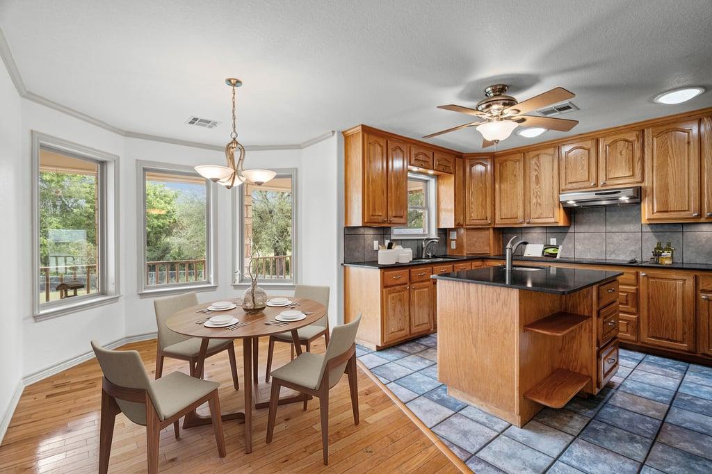Primary bedroom at 1703 Wofford Dr - 3 bed 3 bath home