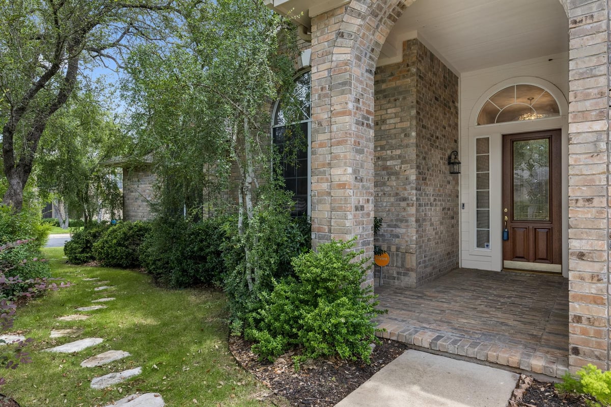 View 17030 Conway Springs CT in Oak Brook Sec 3 17030 Conway Springs CT - front exterior - Luxury home in Oak Brook Sec 3, Austin, TX
