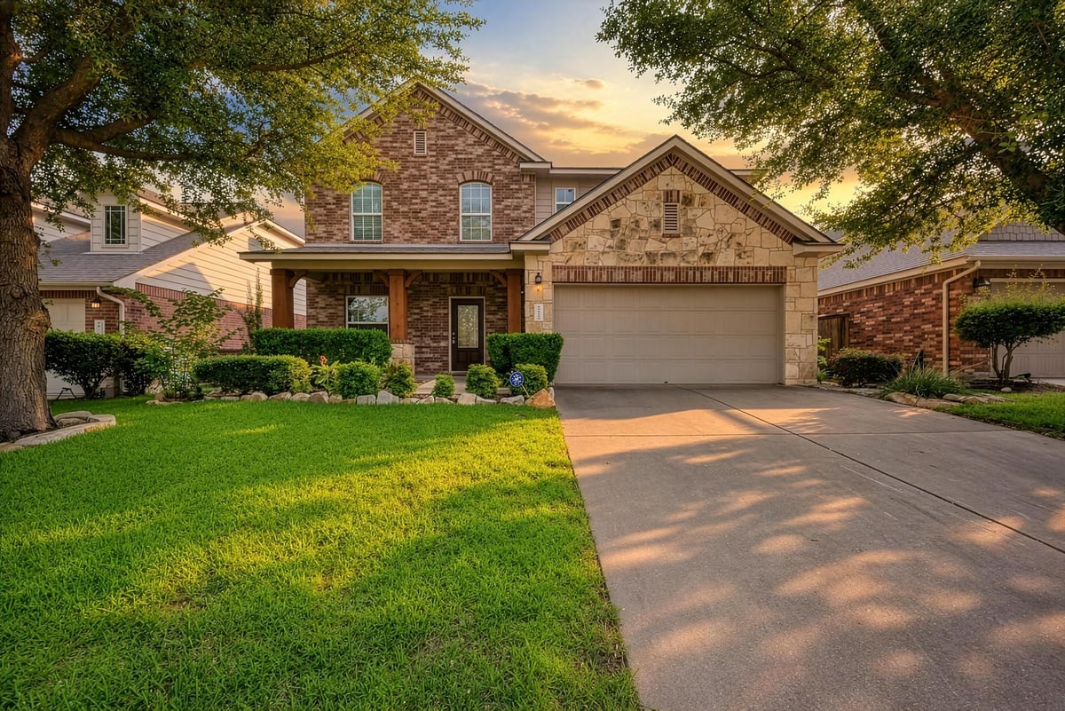 View 1704 Stonehaven LN in Teravista Sec 18B 1704 Stonehaven LN - front exterior - Luxury home in Teravista Sec 18B, Round Rock, TX