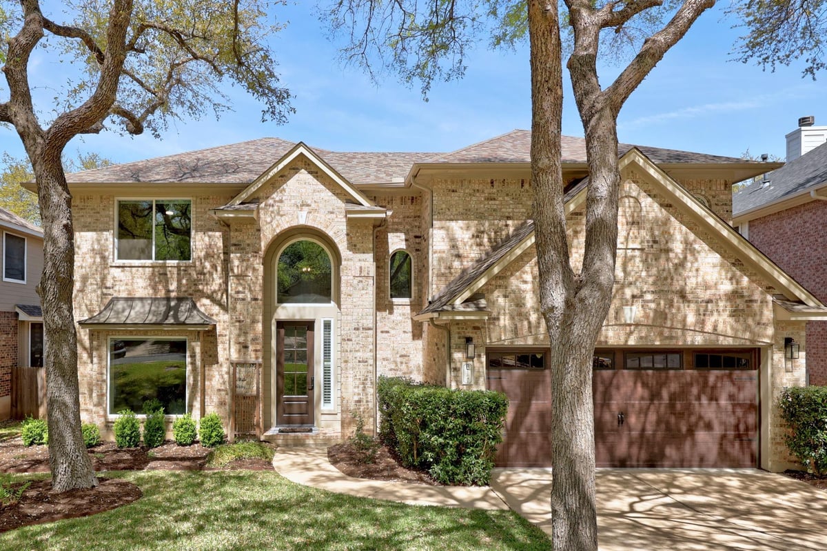 View 17041 Capri Isle LN in Oak Brook Sec 1 17041 Capri Isle LN - front exterior - Luxury home in Oak Brook Sec 1, Austin, TX