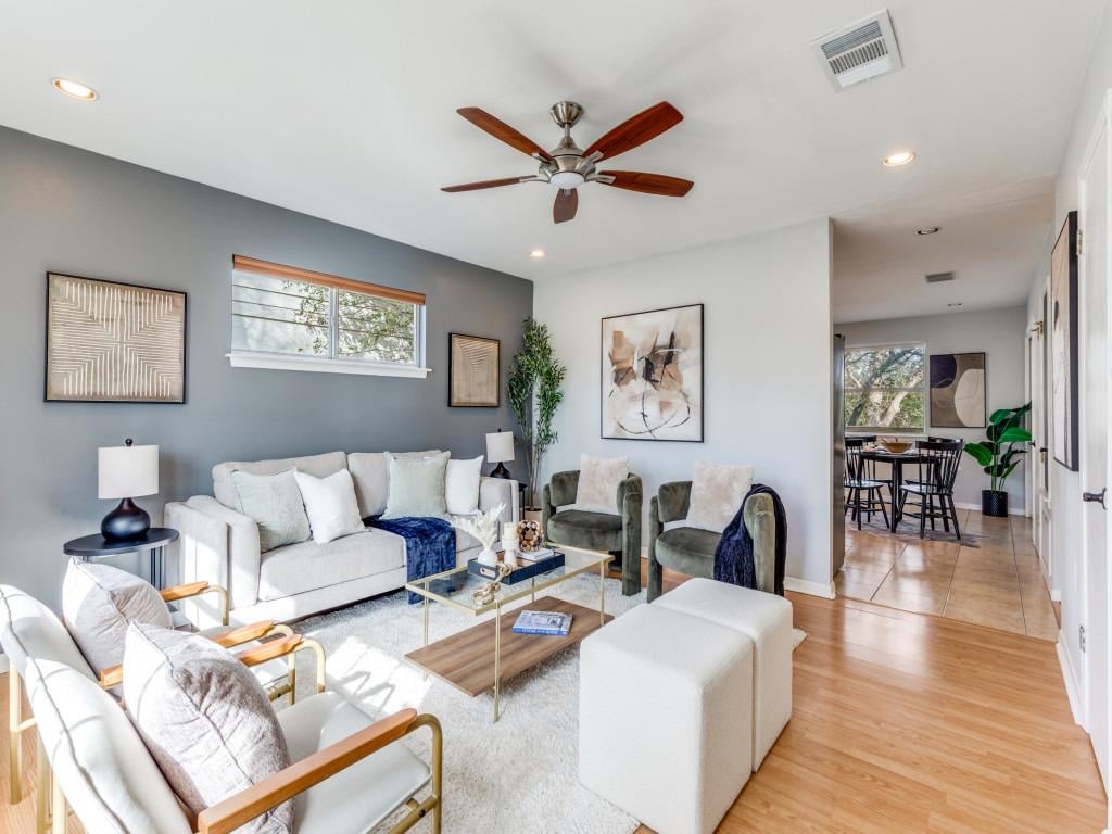 Living area at 1705 Adriane Dr - 3 bed 2 bath home