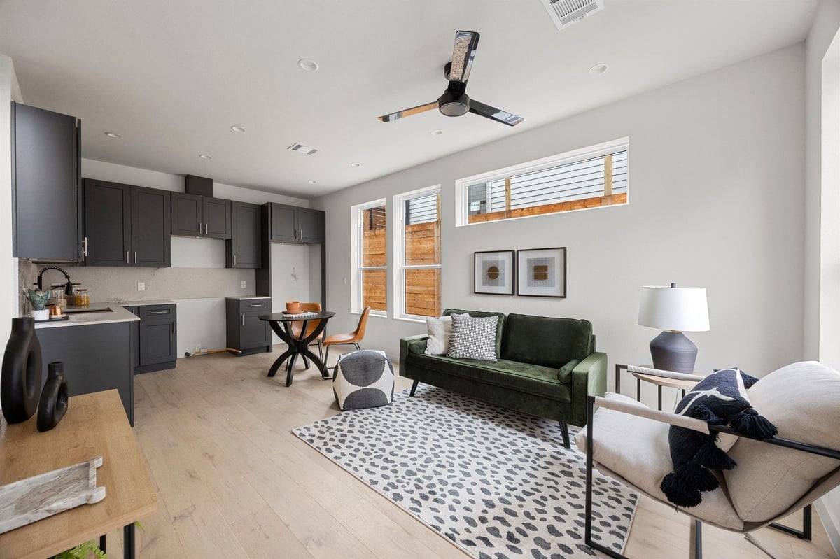 View 1709 Maple Ave Unit #2A in Glenwood Add 1709 Maple Ave Unit #2A - front exterior - Luxury home in Glenwood Add, Austin, TX