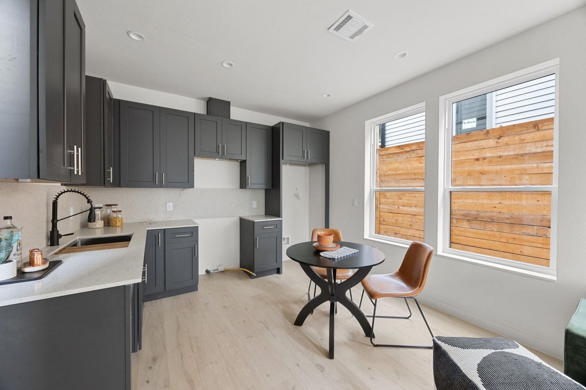 Kitchen at 1709 Maple Ave Unit #2A - 3 bed 3 bath home