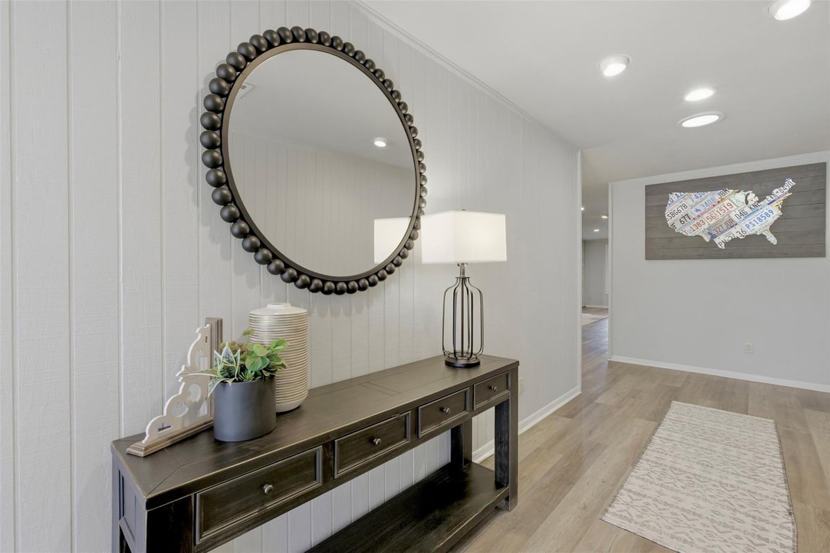 Living area at 1710 Old Mill Rd Unit #12 - 3 bed 3 bath home