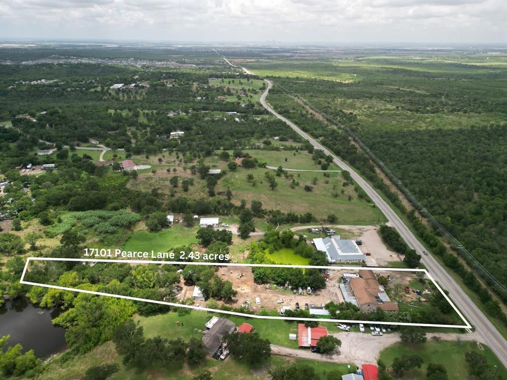 View 17101 Pearce Ln in East Travis Hills 17101 Pearce Ln - front exterior - Luxury home in East Travis Hills, Del Valle, TX