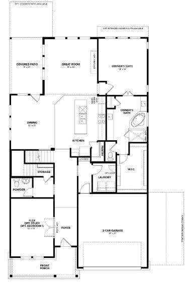 Living area at 17105 Ammersee Ln - 5 bed 4 bath home