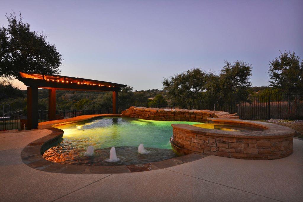 View 17113 Rush Pea CIR in Rocky Creek Ranch Sec 01 17113 Rush Pea CIR - front exterior - Luxury home in Rocky Creek Ranch Sec 01, Austin, TX