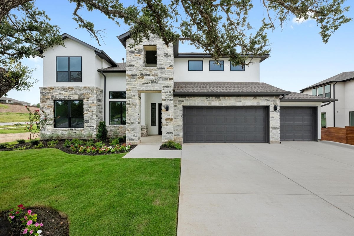 View 17116 Fougere DR in Provence 17116 Fougere DR - front exterior - Luxury home in Provence, Austin, TX