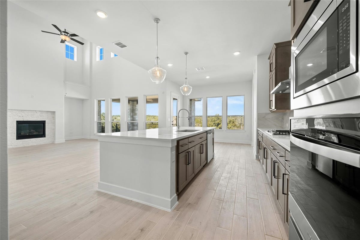 View 17124 Sanglier DR in Provence 17124 Sanglier DR - front exterior - Luxury home in Provence, Austin, TX