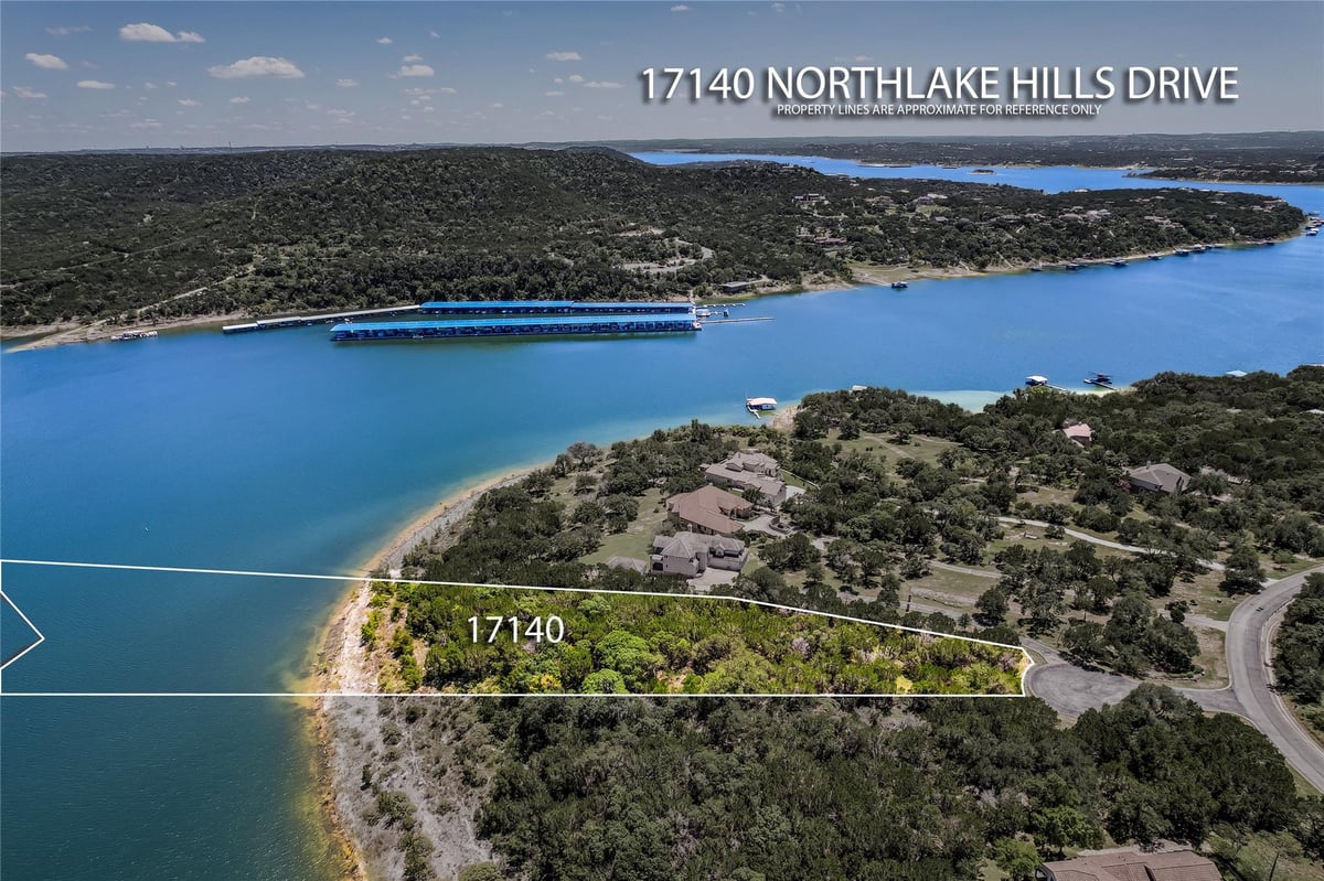 View 17140 Northlake Hills DR in Northlake Hills Sec 03 17140 Northlake Hills DR - property photo 1 - Luxury lot in Northlake Hills Sec 03, Jonestown, TX