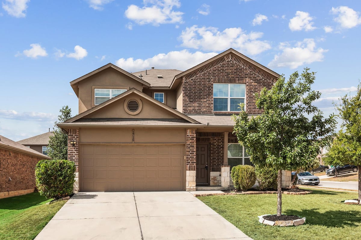 View 1715 Atlantica St in Cedar Grove 1715 Atlantica St - front exterior - Luxury home in Cedar Grove, Cedar Park, TX