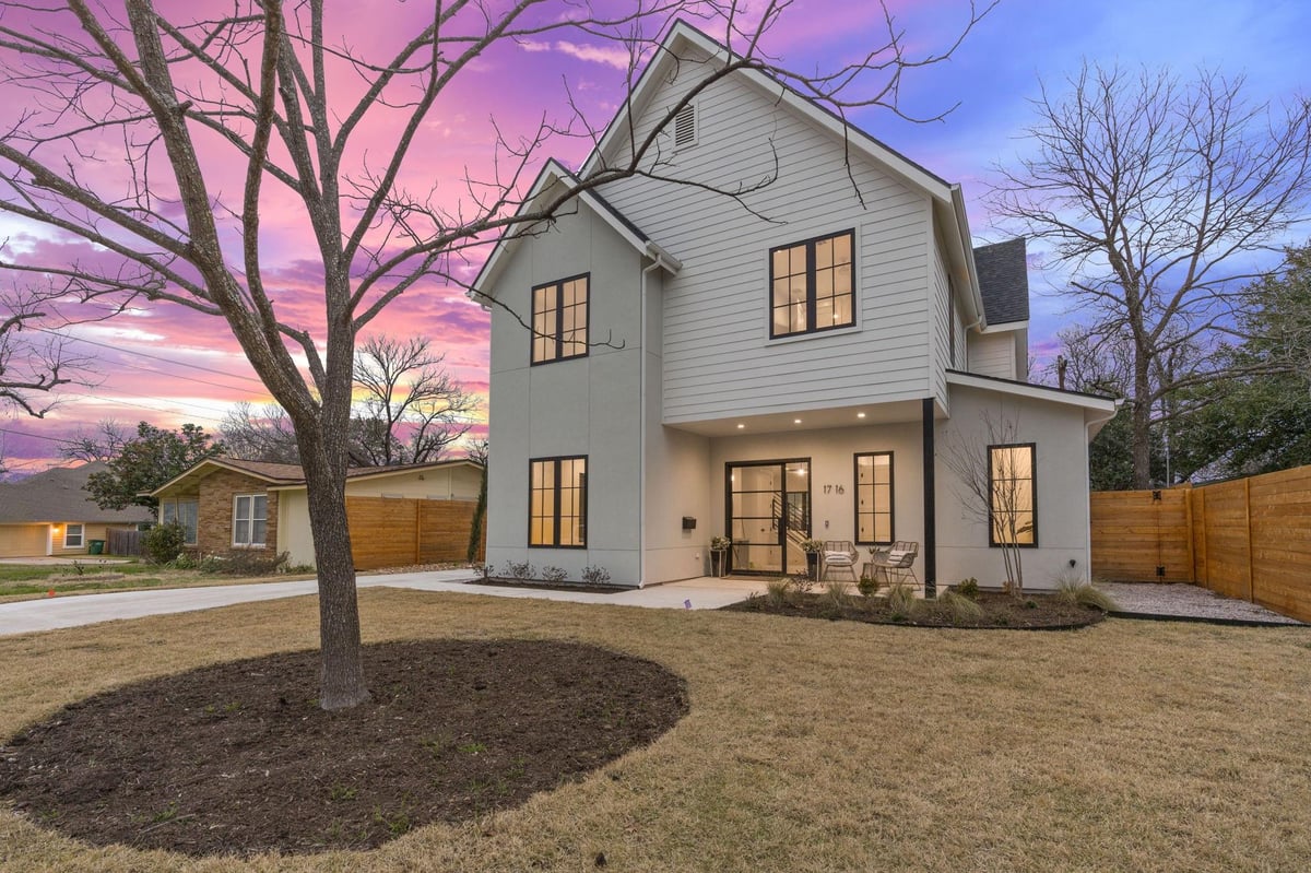 View 1716 Morrow St in Crestview Add Sec 04 1716 Morrow St - front exterior - Luxury home in Crestview Add Sec 04, Austin, TX