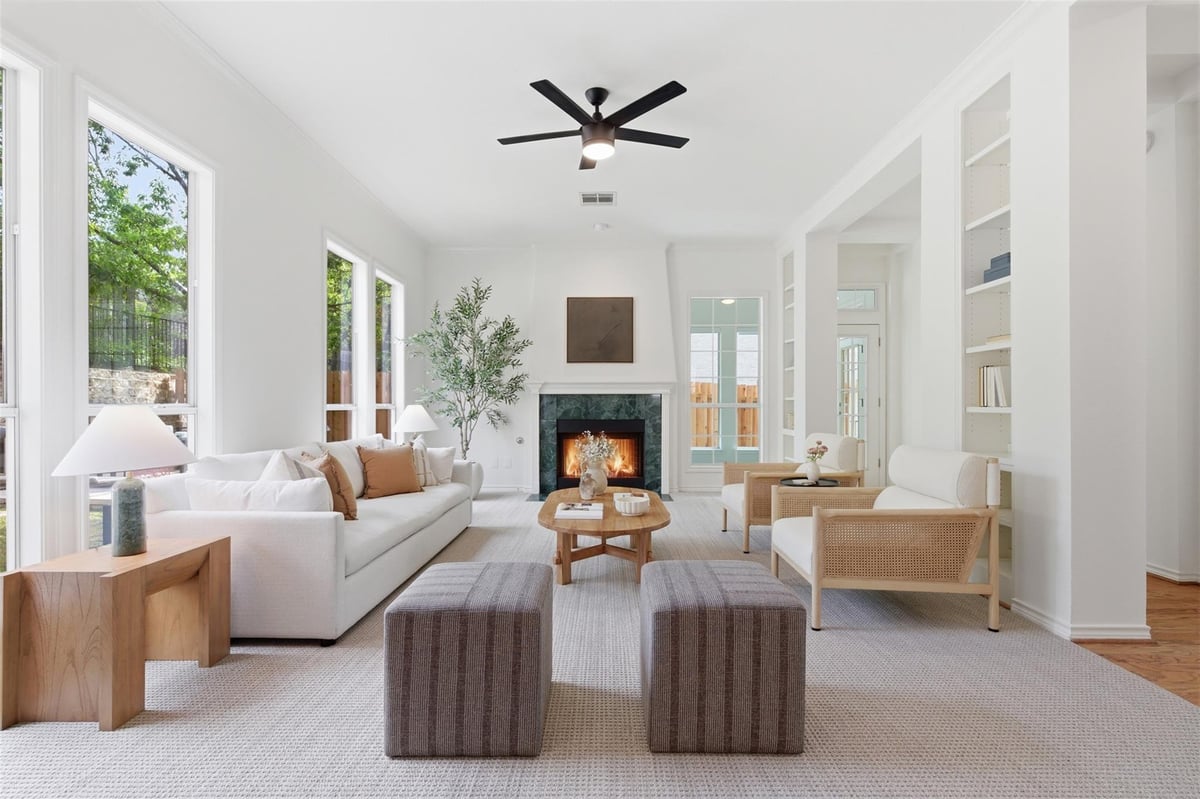 Living area at 1717 Allium Dr - 4 bed 3 bath home