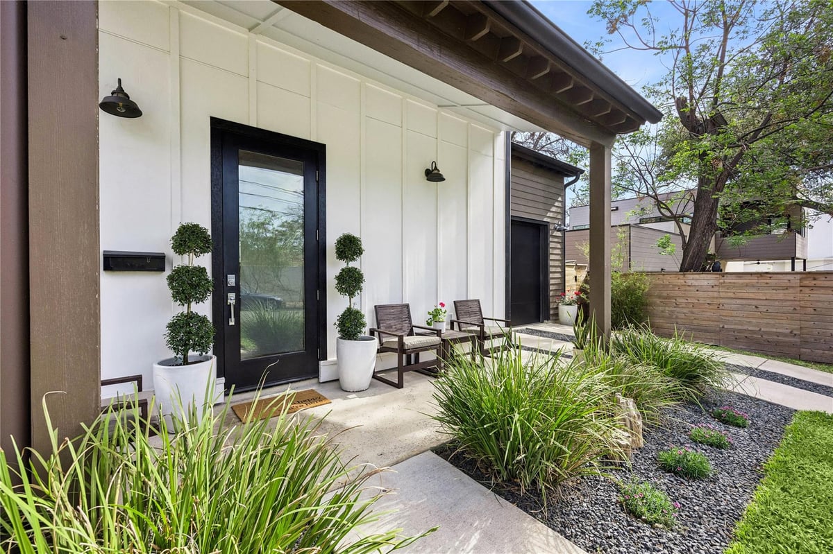 View 1718 Valeria ST in Zilker Park 1718 Valeria ST - front exterior - Luxury home in Zilker Park, Austin, TX