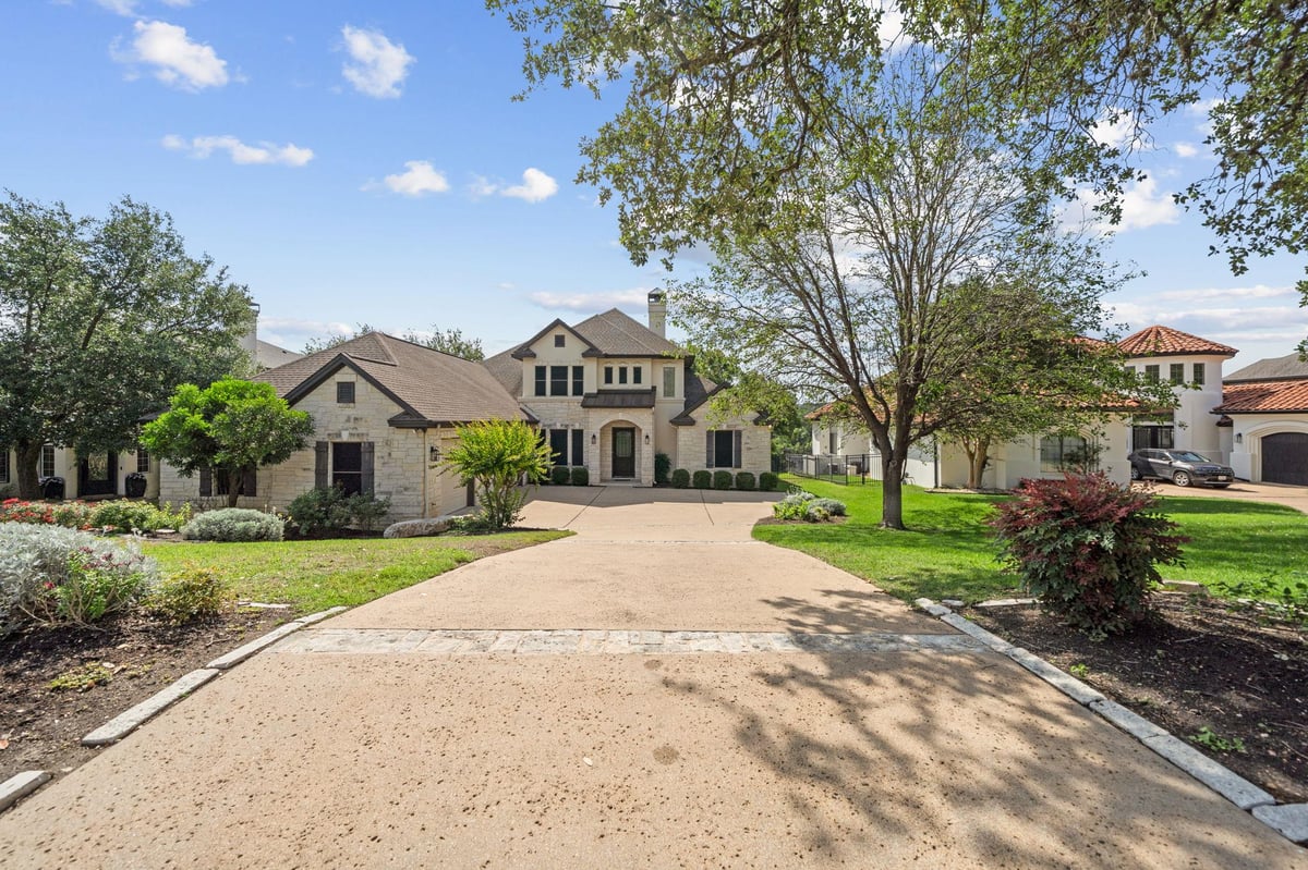 View 1719 Resaca BLVD in Lake Pointe Sec 09 1719 Resaca BLVD - front exterior - Luxury home in Lake Pointe Sec 09, Austin, TX