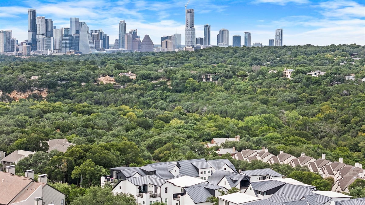 1719 Spyglass Dr Unit #1 - front exterior - Luxury home in Spyglass at Barton Creek, Austin, TX