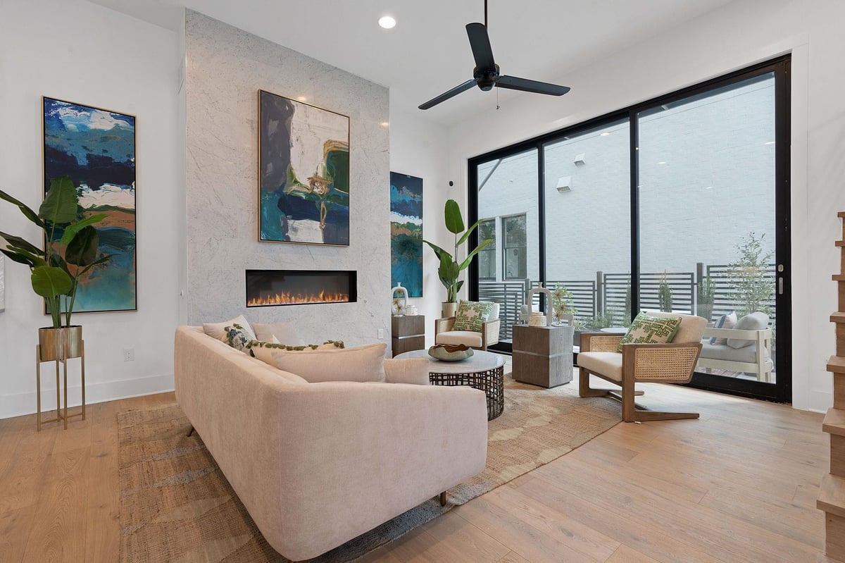 1719 Spyglass Dr Unit #6 - front exterior - Luxury home in Spyglass at Barton Creek, Austin, TX