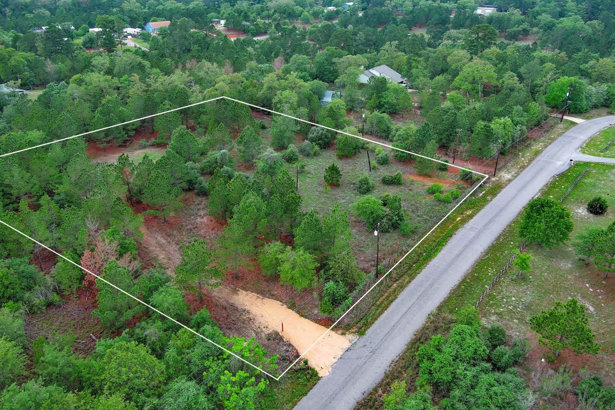 View 172 Kelley Rd in K C Estates 172 Kelley Rd - front exterior - Luxury lot in K C Estates, Bastrop, TX