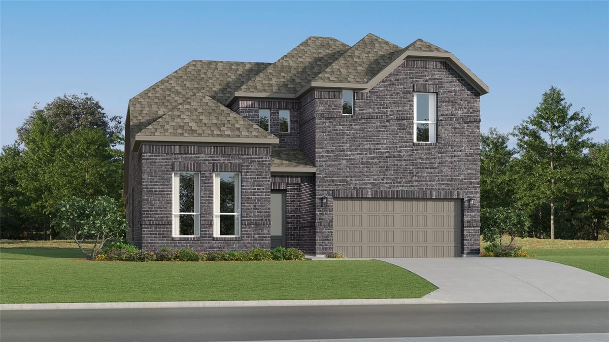 1722 Butterfly Bush LN - front exterior - Luxury home in Woodfield Preserve, Georgetown, TX