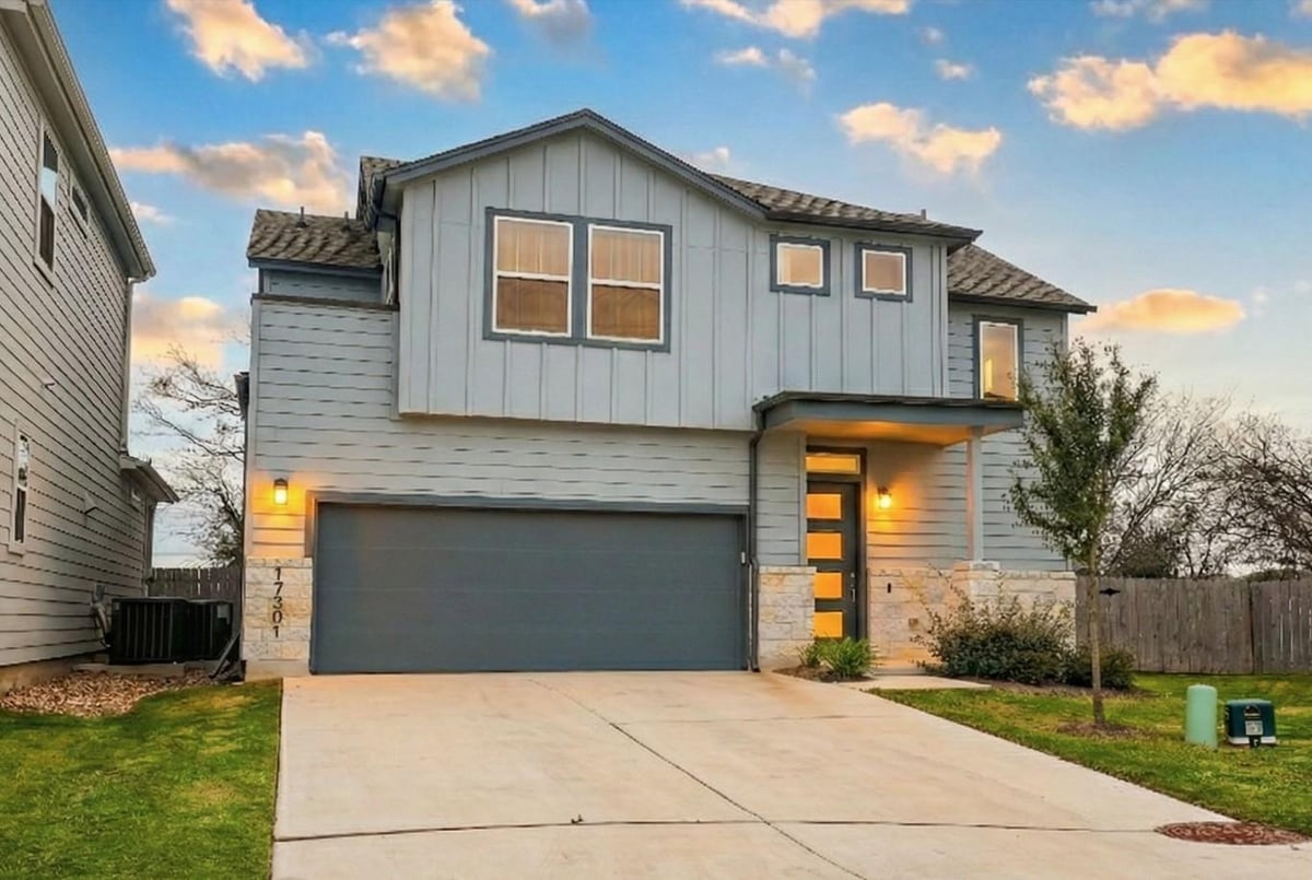 View 17301 Emperador DR Unit #29 in Cielo East City Homes 17301 Emperador DR Unit #29 - front exterior - Luxury home in Cielo East City Homes, Round Rock, TX