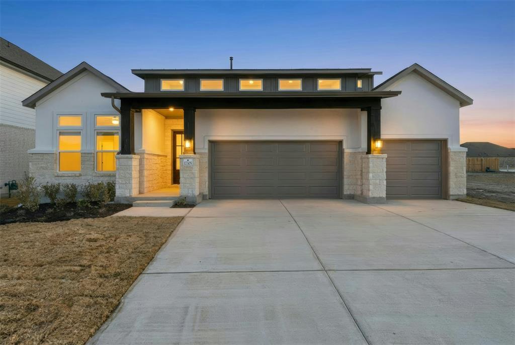 View 17305 Silverman Dr in Blackhawk 17305 Silverman Dr - front exterior - Luxury home in Blackhawk, Pflugerville, TX
