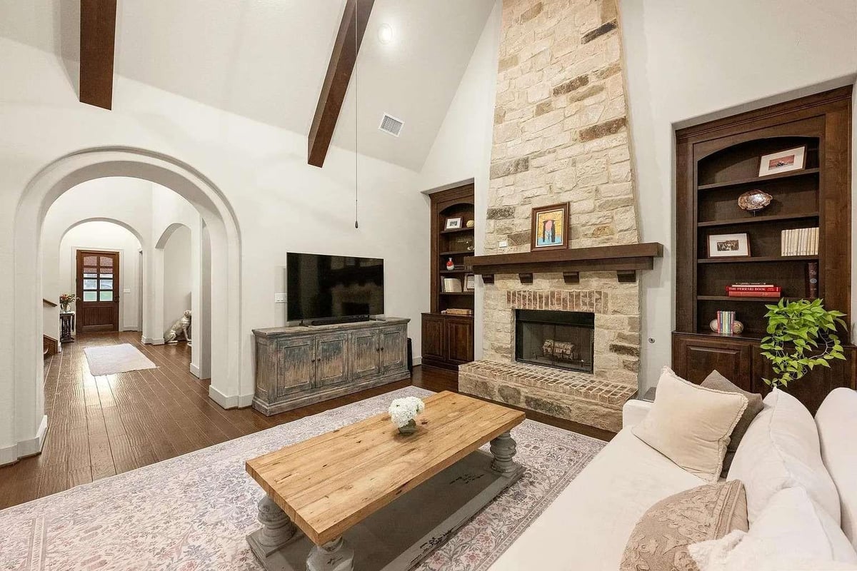 Living area at 17309 Rush Pea Cir - 4 bed 3 bath home