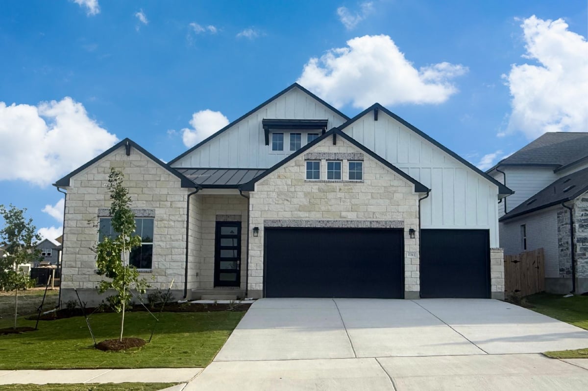 View 17313 Silverman Dr in Blackhawk 17313 Silverman Dr - front exterior - Luxury home in Blackhawk, Pflugerville, TX