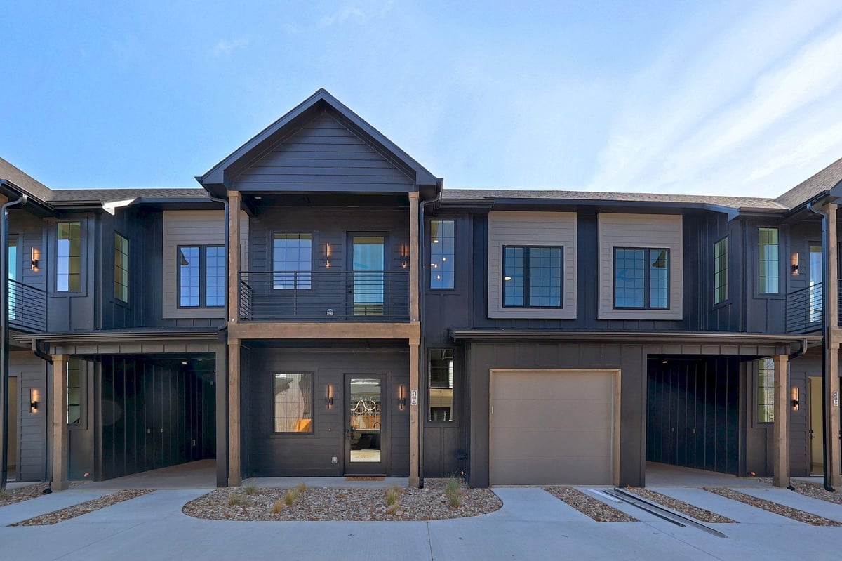 1732 Bunche Rd Unit #Building 1 - front exterior - Luxury home in 1732 Bunche Condominiums, Austin, TX