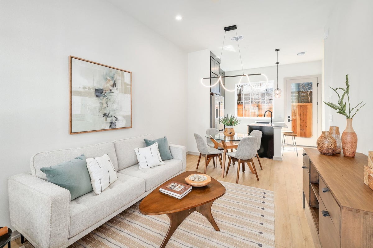 View 1732 Bunche Rd Unit #B2 in 1732 Bunche Condominiums 1732 Bunche Rd Unit #B2 - front exterior - Luxury home in 1732 Bunche Condominiums, Austin, TX