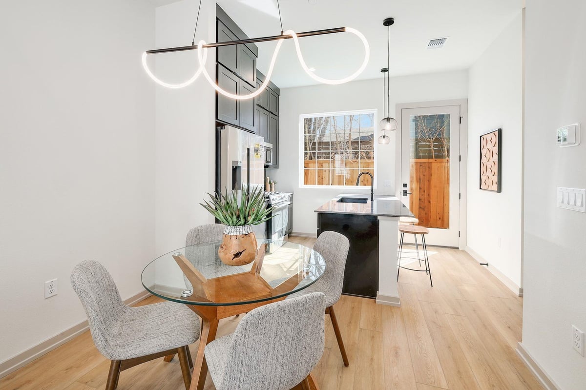 Living area - 1732 Bunche Rd Unit #B2 Living area at 1732 Bunche Rd Unit #B2 - 2 bed 2 bath home