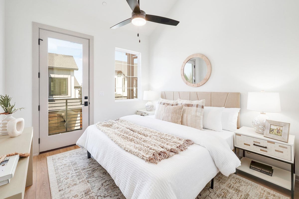 Primary bedroom - 1732 Bunche Rd Unit #B2 Primary bedroom at 1732 Bunche Rd Unit #B2 - 2 bed 2 bath home