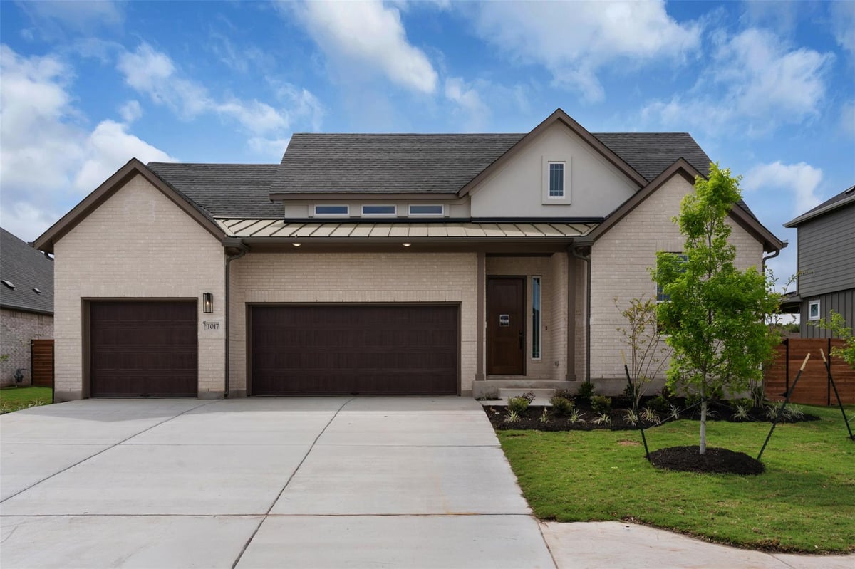 View 17320 Joy Kay Cotton ST in Grove at Blackhawk 17320 Joy Kay Cotton ST - property photo 1 - Luxury home in Grove at Blackhawk, Pflugerville, TX