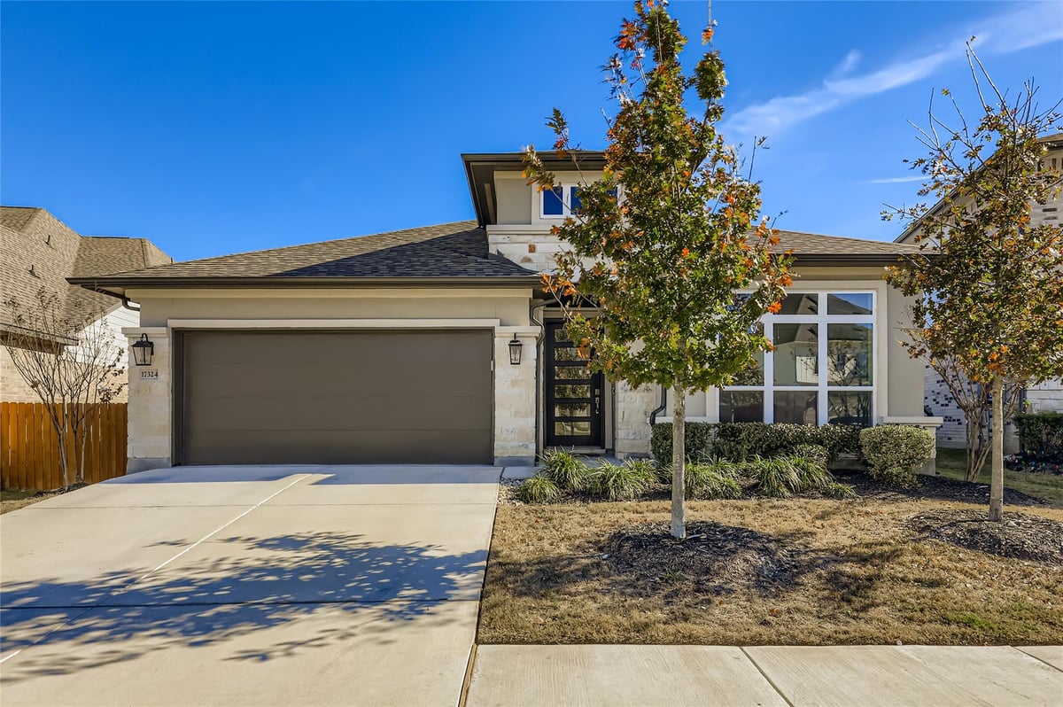 17324 Cain Clearing Pass - front exterior - Luxury home in Sweetwater Ranch Sec 2 Vlgs C, Austin, TX