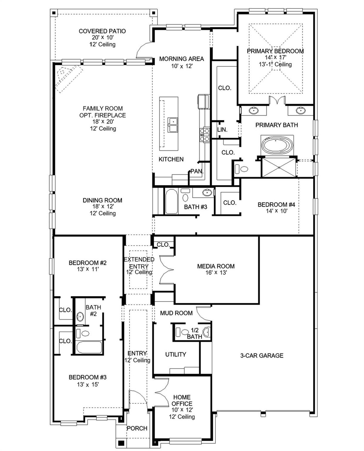 Kitchen at 174 Palo Pinto Bnd - 4 bed 3 bath home