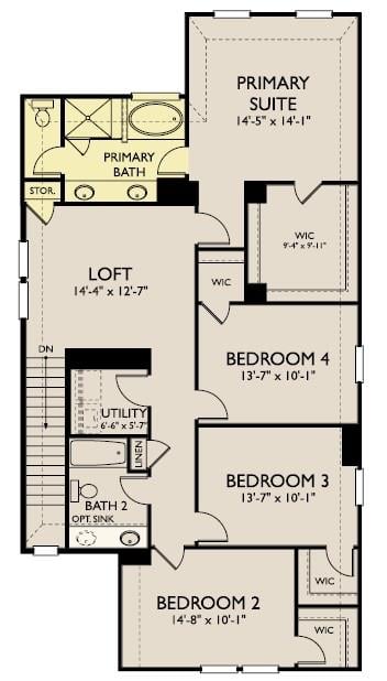 Living area at 174 Ranier Way - 5 bed 3 bath home