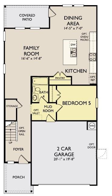 Kitchen at 174 Ranier Way - 5 bed 3 bath home