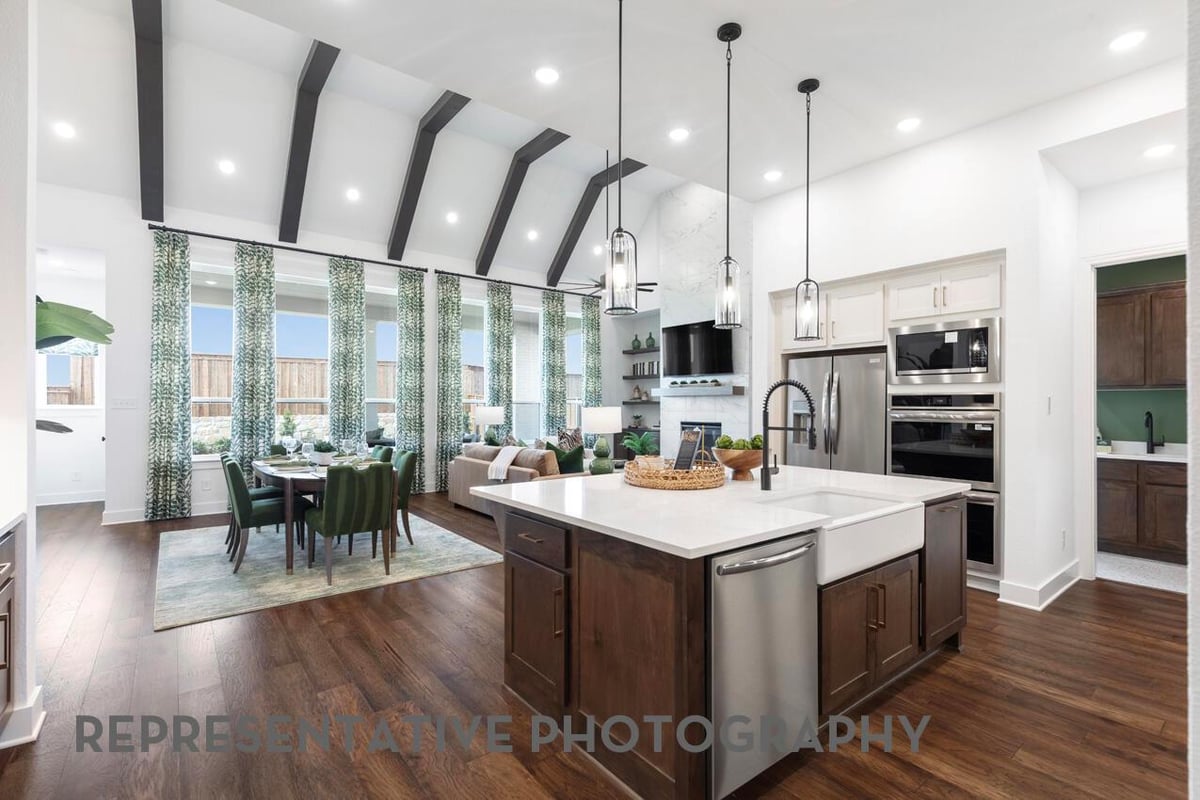 Living area at 1740 Snowdrop Dr - 4 bed 4 bath home