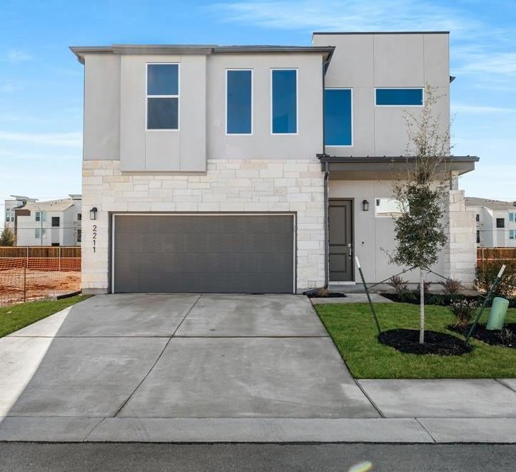 View 17512 Torneo Dr in Cielo West City Homes 17512 Torneo Dr - front exterior - Luxury home in Cielo West City Homes, Round Rock, TX