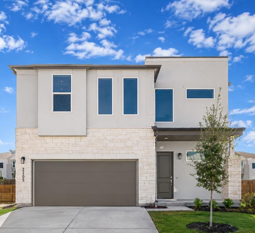 View 17512 Torneo DR in Cielo West City Homes 17512 Torneo DR - front exterior - Luxury home in Cielo West City Homes, Round Rock, TX