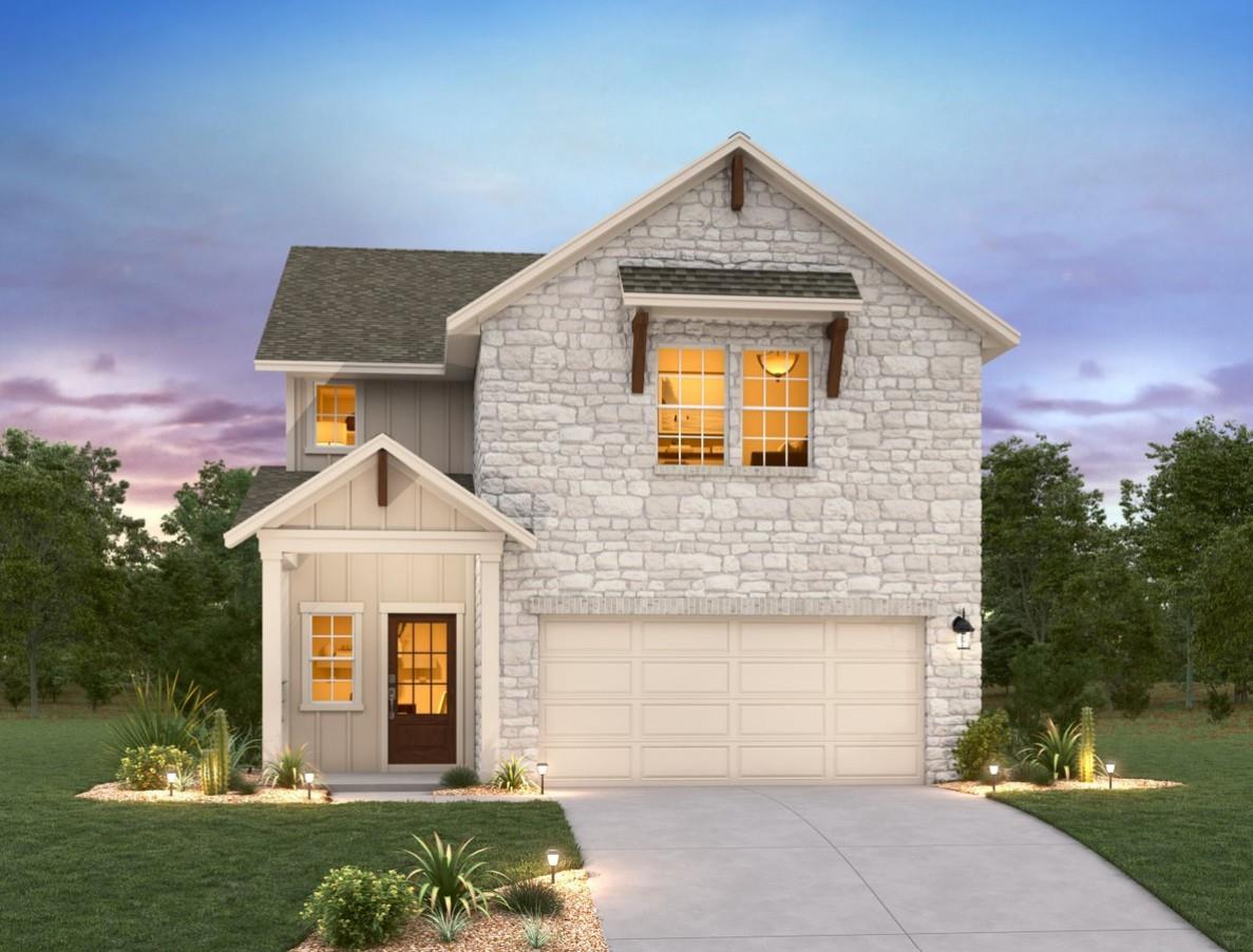 View 17518 Carmel Rancho Ave in The Trails at Carmel 17518 Carmel Rancho Ave - front exterior - Luxury home in The Trails at Carmel, Pflugerville, TX