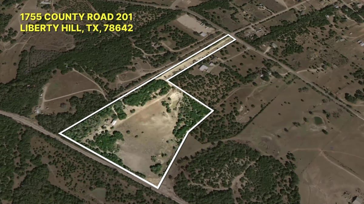 View 1755 County Road 201 in AW0643 West 1755 County Road 201 - front exterior - Luxury home in AW0643 West, Liberty Hill, TX