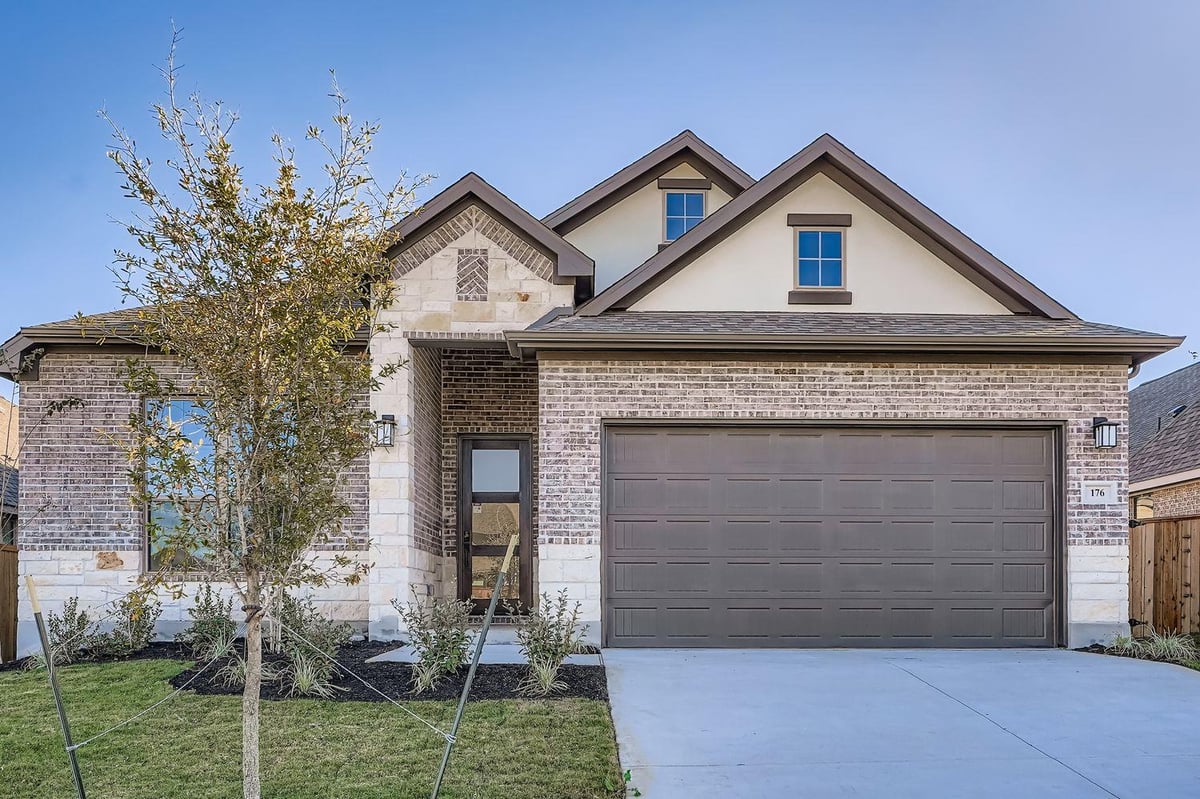 View 176 Prickly Poppy Loop in 6 Creeks 176 Prickly Poppy Loop - front exterior - Luxury home in 6 Creeks, Kyle, TX