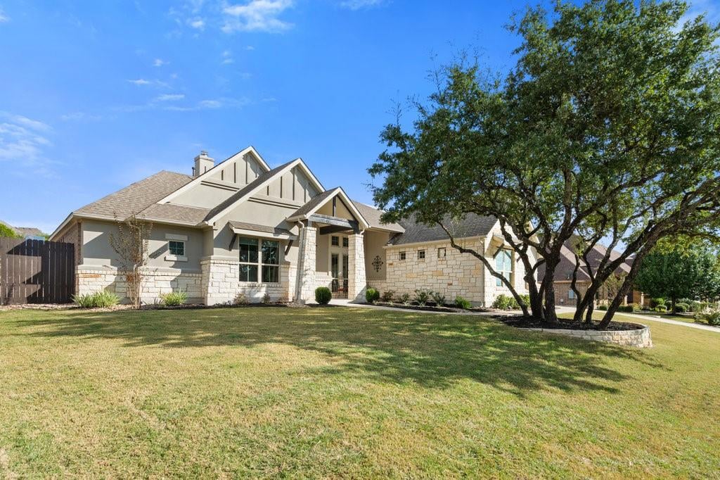 View 176 Stoney Point Rd in High Pointe Ph I Sec One 176 Stoney Point Rd - front exterior - Luxury home in High Pointe Ph I Sec One, Austin, TX