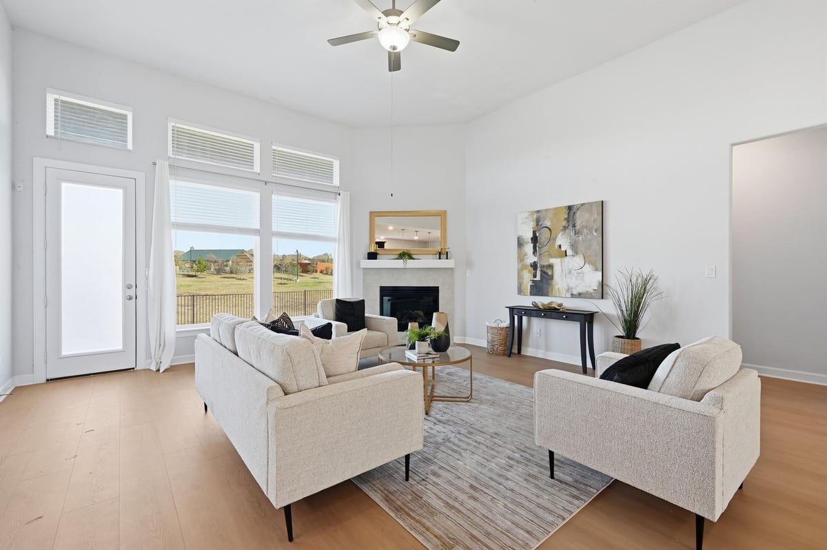Primary bedroom at 176 Wild Pecan Loop - 3 bed 2 bath home