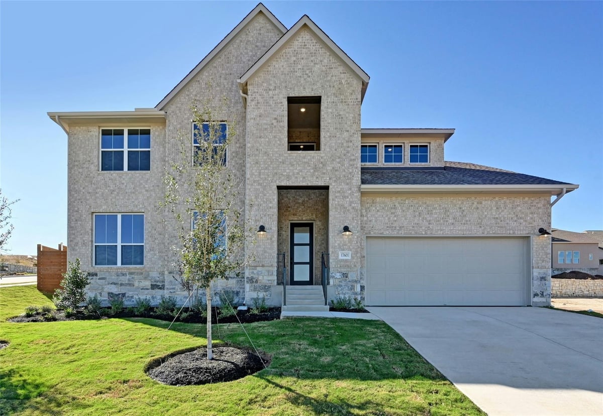 View 17601 Chamoix DR in Provence 17601 Chamoix DR - front exterior - Luxury home in Provence, Austin, TX