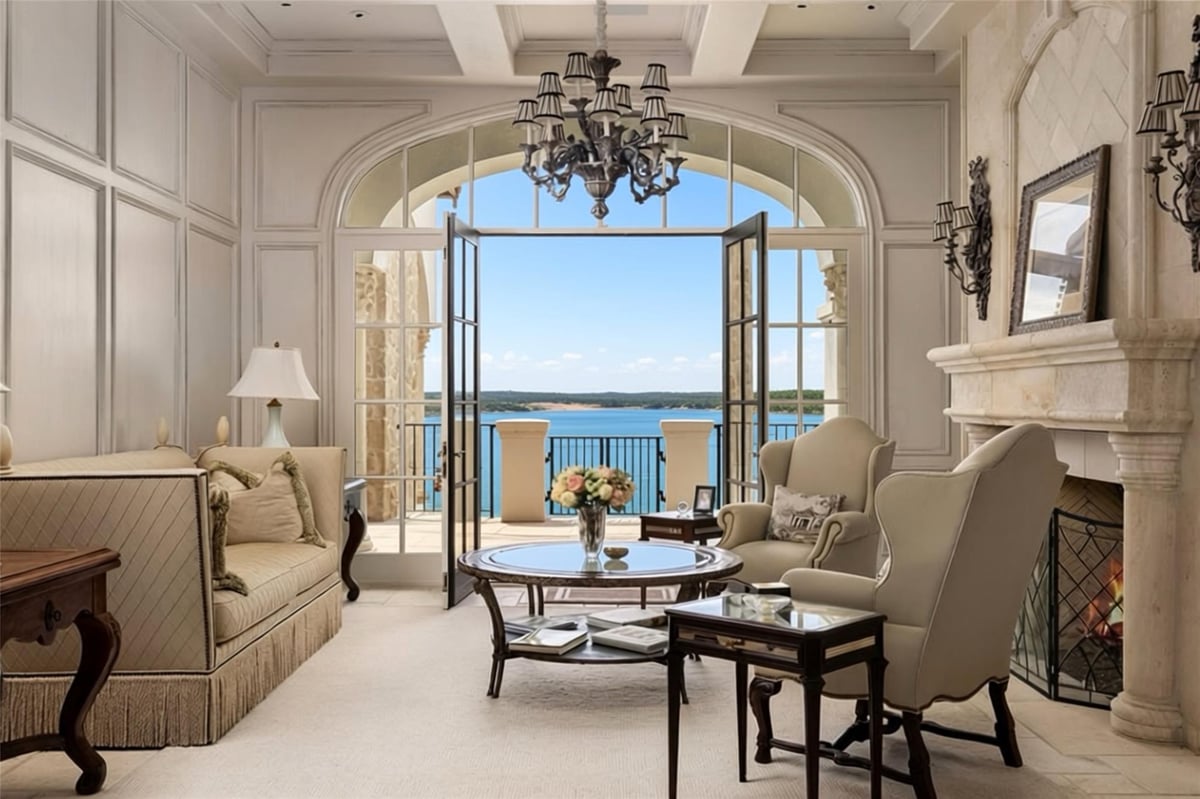 Primary bedroom at 17607 Break Water - 6 bed 7 bath home