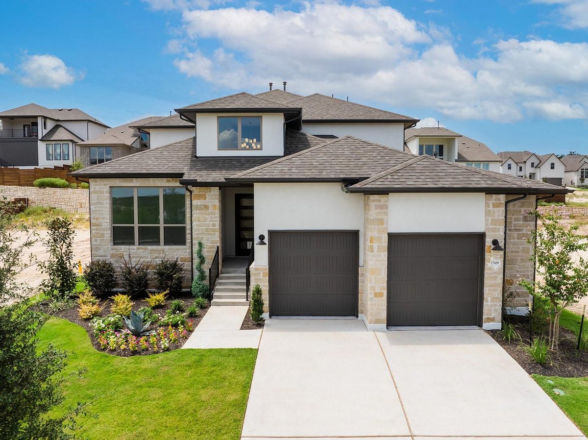 View 17609 Chamoix Dr in Provence - 60' 17609 Chamoix Dr - front exterior - Luxury home in Provence - 60', Austin, TX