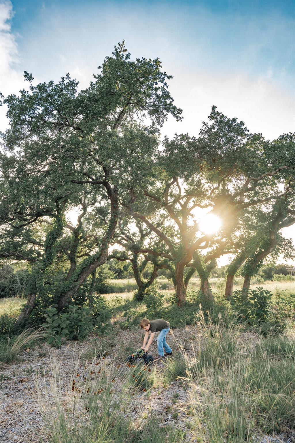 Primary bedroom at 17650-A Hamilton Pool Rd - none, Austin, TX